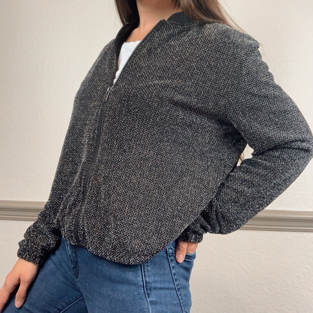 Black Sparkle H&M Jacket